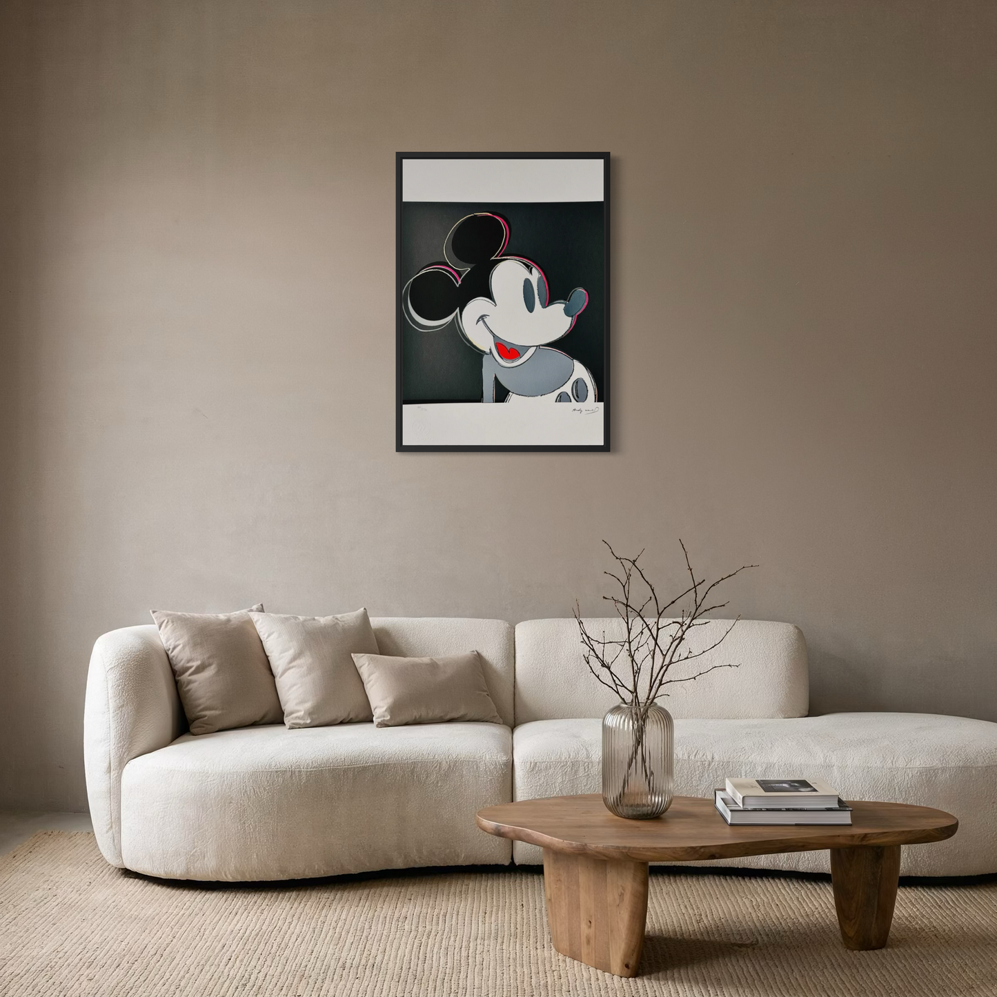 Arcos litográficos Andy Warhol Mickey Mouse 300gsm 42x59 cm