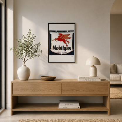 Andy Warhol Mobilgas Lithograph Arches 300gsm 42x59 cm
