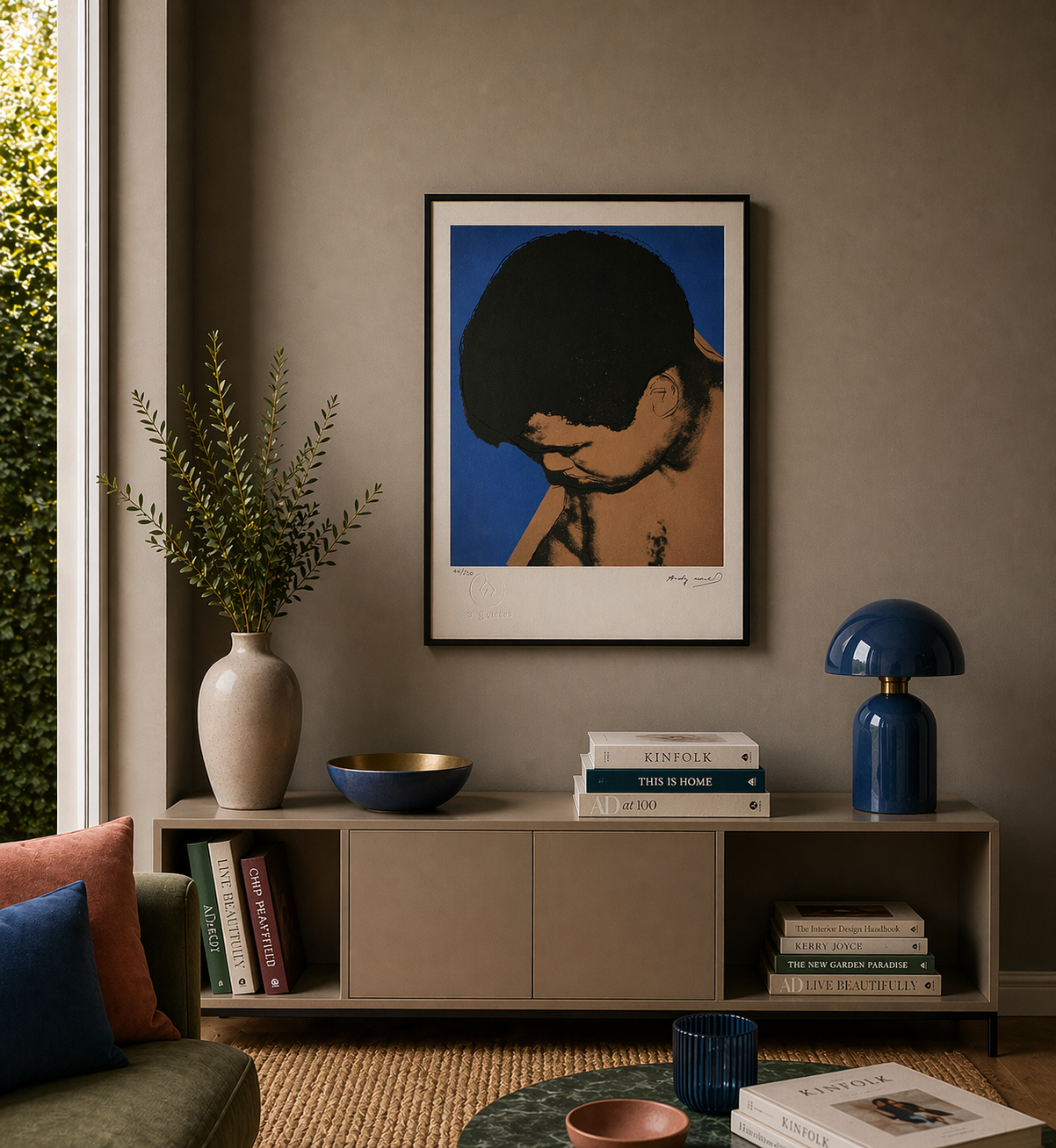 Andy Warhol Muhammad Ali' (F. & S. II.180) Litografibuer 300gsm 42x59 cm