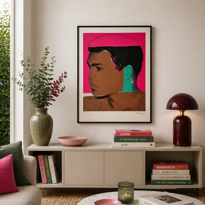 Andy Warhol Muhammad Ali (F. & S. II.179) Lithograph Arches 300gsm 42x59 cm