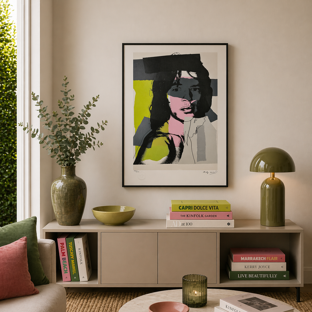 Andy Warhol Mick Jagger (FS II.145, 1975) Lithograph Arches 300gsm 42x59 cm