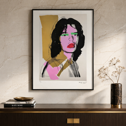 Andy Warhol Mick Jagger (FS II.143, 1975) Lithographie Arches 300 g/m² 42x59 cm