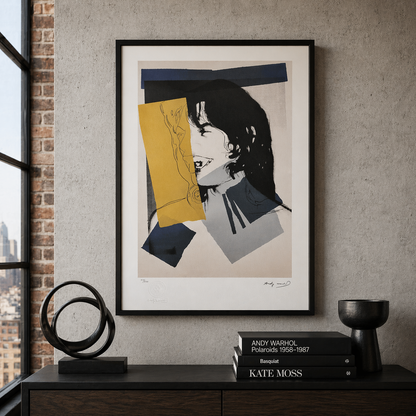 Andy Warhol Mick Jagger (FS II.142, 1975) Litografibuer 300gsm 42x59 cm