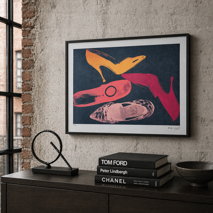 Andy Warhol Shoes Lithograph Arches 300gsm 42x59 cm