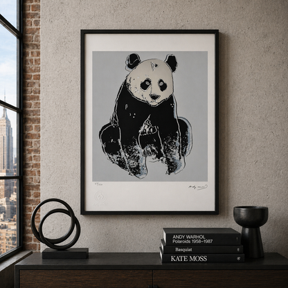 Andy Warhol Panda (Animals) Lithograph Arches 300gsm 42x59 cm