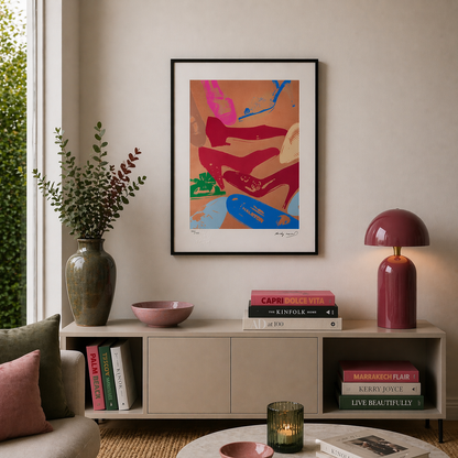 Arcos litográficos de sapato Andy Warhol 300gsm 42x59 cm