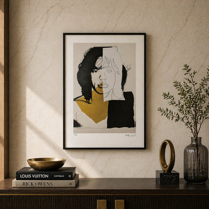 Andy Warhol Mick Jagger (FS II.146, 1975) Lithograph Arches 300gsm 42x59 cm