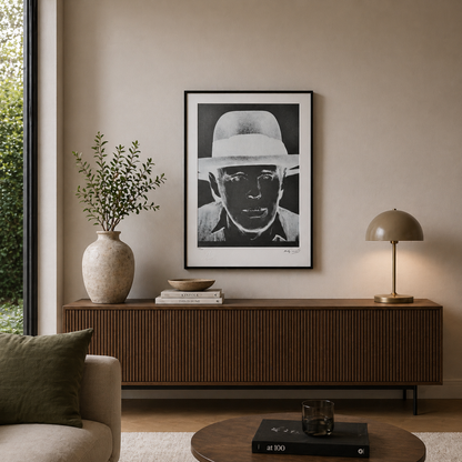 Andy Warhol Joseph Beuys litografibågar 300gsm 42x59 cm