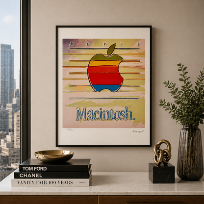 Andy Warhol Apple Lithographie Arches 300gsm 42x59 cm