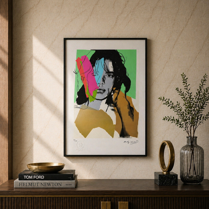 Andy Warhol Mick Jagger (FS II.140, 1975) Lithograph Arches 300gsm 42x59 cm
