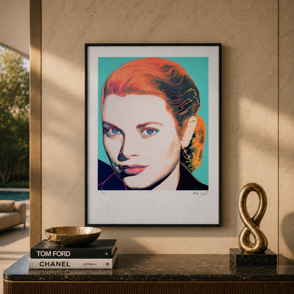 Andy Warhol Grace Kelly Litografia Arcos 300gsm 42x59 cm