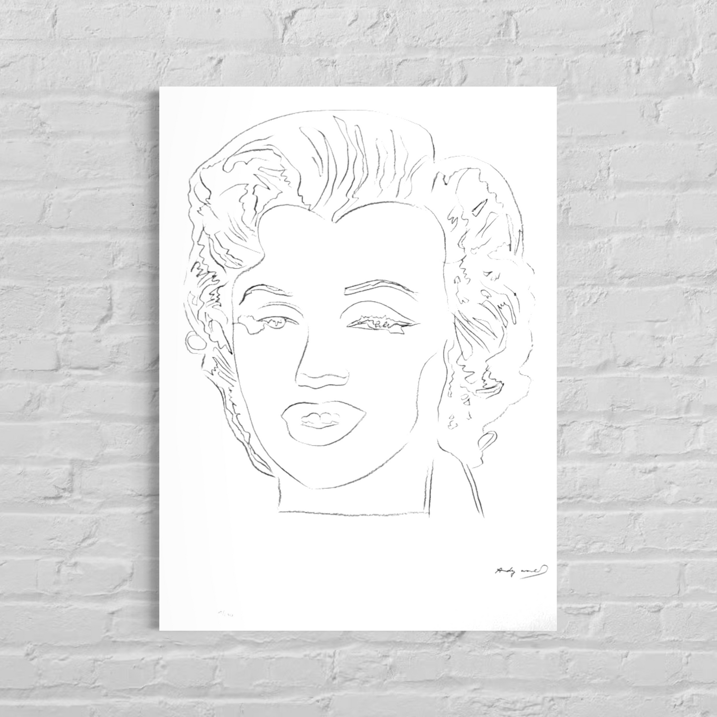Andy Warhol Marilyn Monroe Lithograph Arches 300gsm 42x59 cm