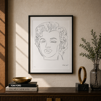 Andy Warhol Marilyn Monroe Lithograph Arches 300gsm 42x59 cm
