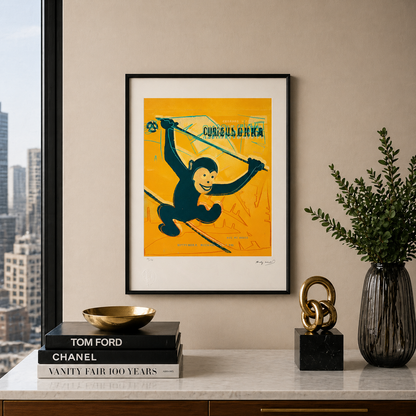 Andy Warhol Macaco Litografia Arcos 300gsm 42x59 cm