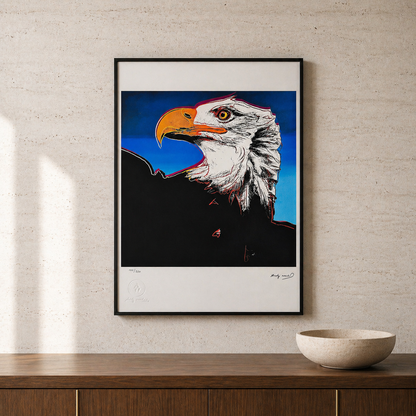 Andy Warhol Aigle (Animaux) Lithographie Arches 300gsm 42x59 cm