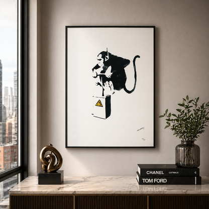 Banksy Detonate Litografía Arcos 300gsm 42x59 cm