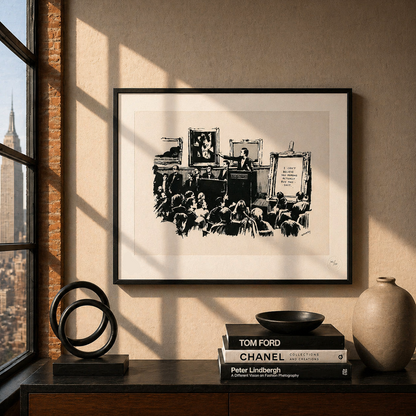 Arcos litográficos Banksy Morons 300gsm 42x59 cm