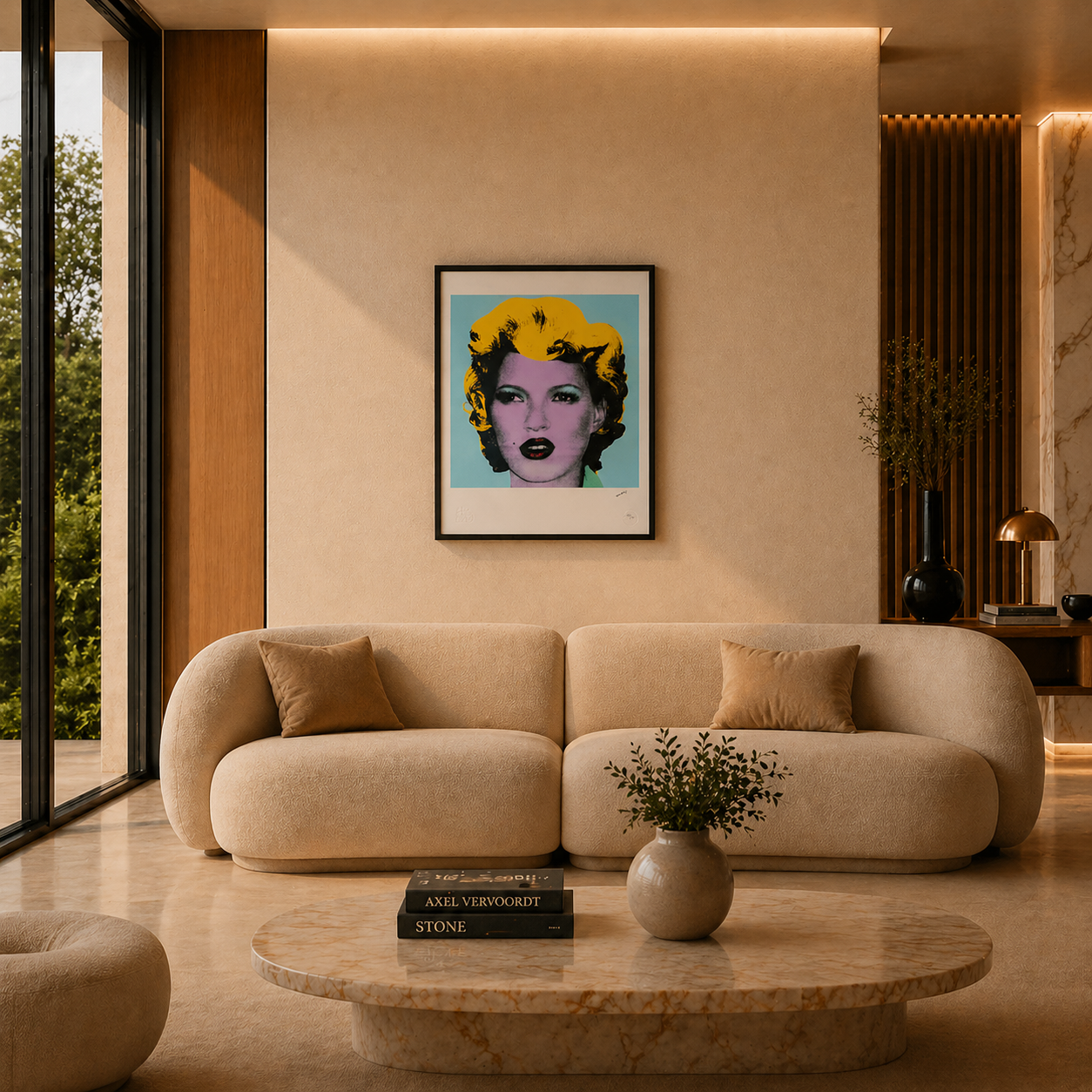 Banksy Kate Moss litografibuer 300gsm 42x59 cm