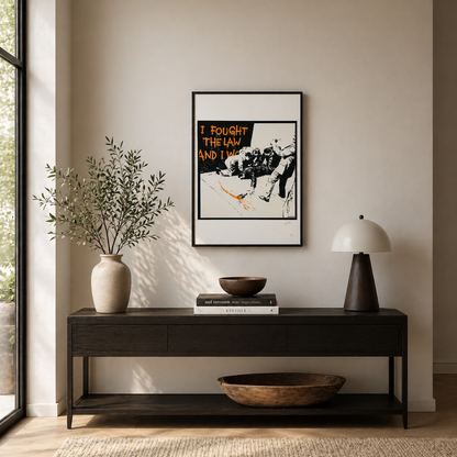 Banksy HMV Lithograph Arches 300gsm 42x59 cm