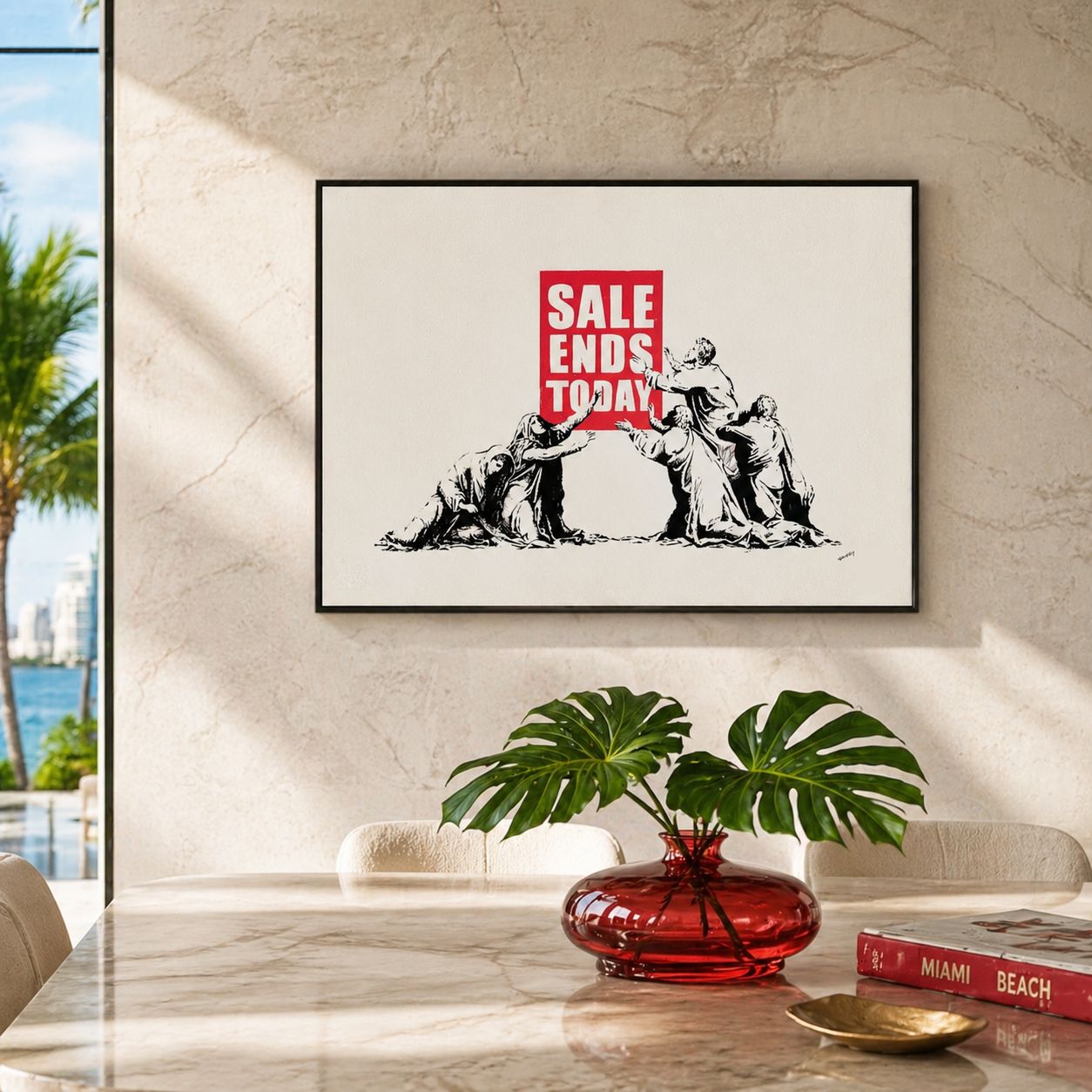 Banksy-rean slutar idag Litografibågar 300gsm 42x59 cm