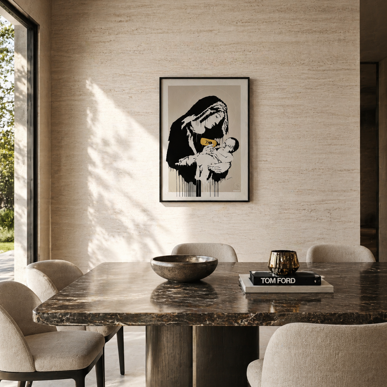 Arcos litográficos Banksy Toxic Mary 300gsm 42x59 cm