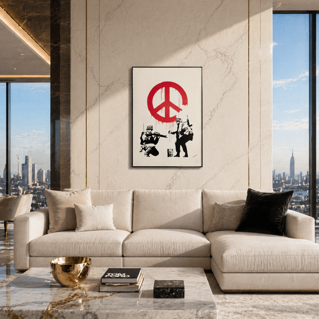 Banksy CND Soldiers Lithograph Arches 300gsm 42x59 cm