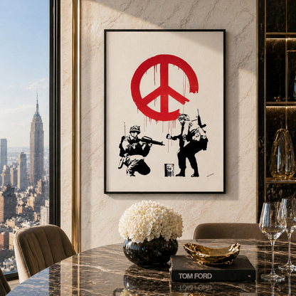 Banksy CND Soldiers Lithograph Arches 300gsm 42x59 cm