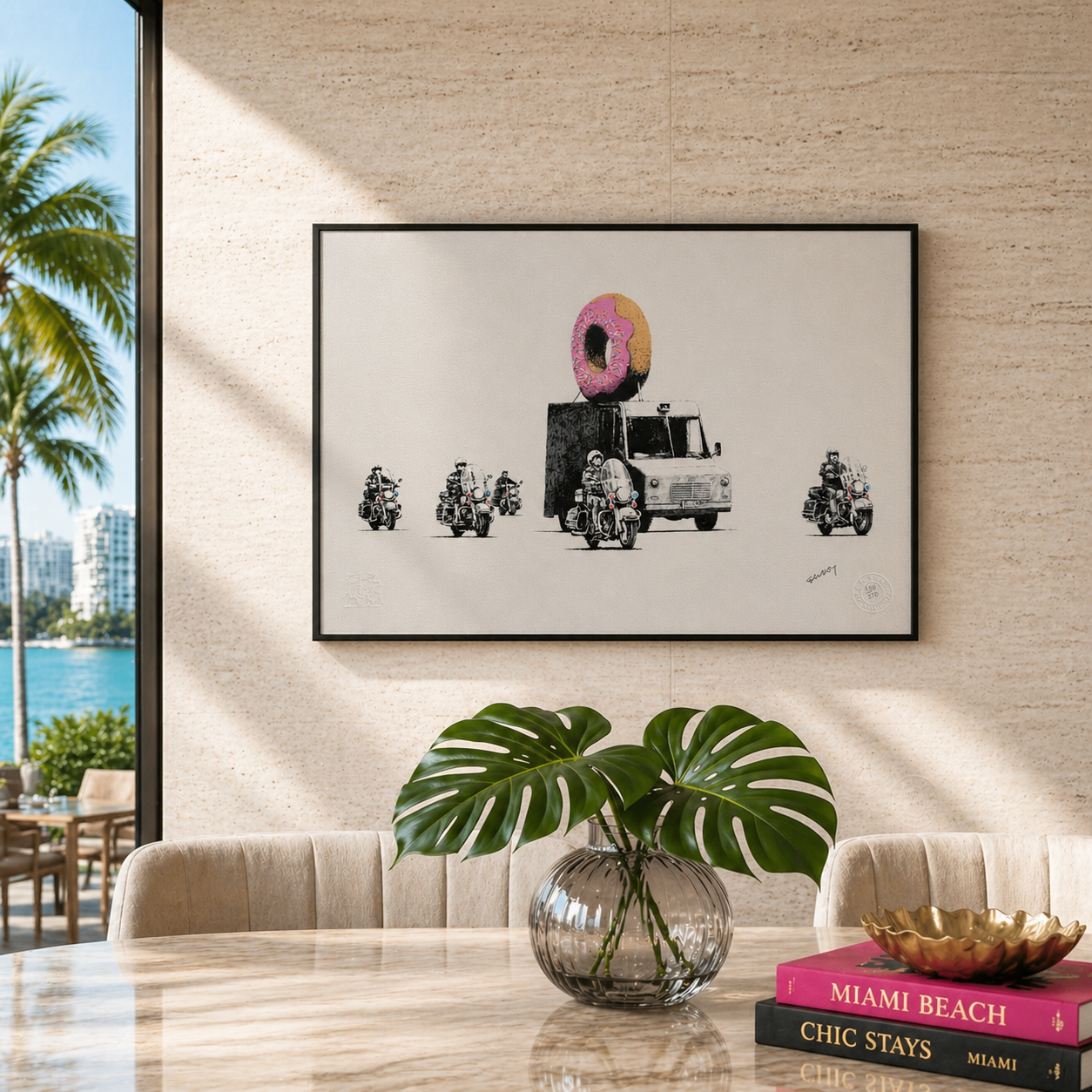 Banksy Strawberry Lithograph Arches 300gsm 42x59 cm