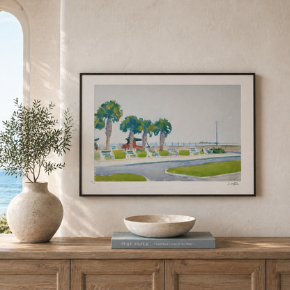 Edward Hopper The Battery, Charleston Lithograph Arches 300gsm 42x59 cm