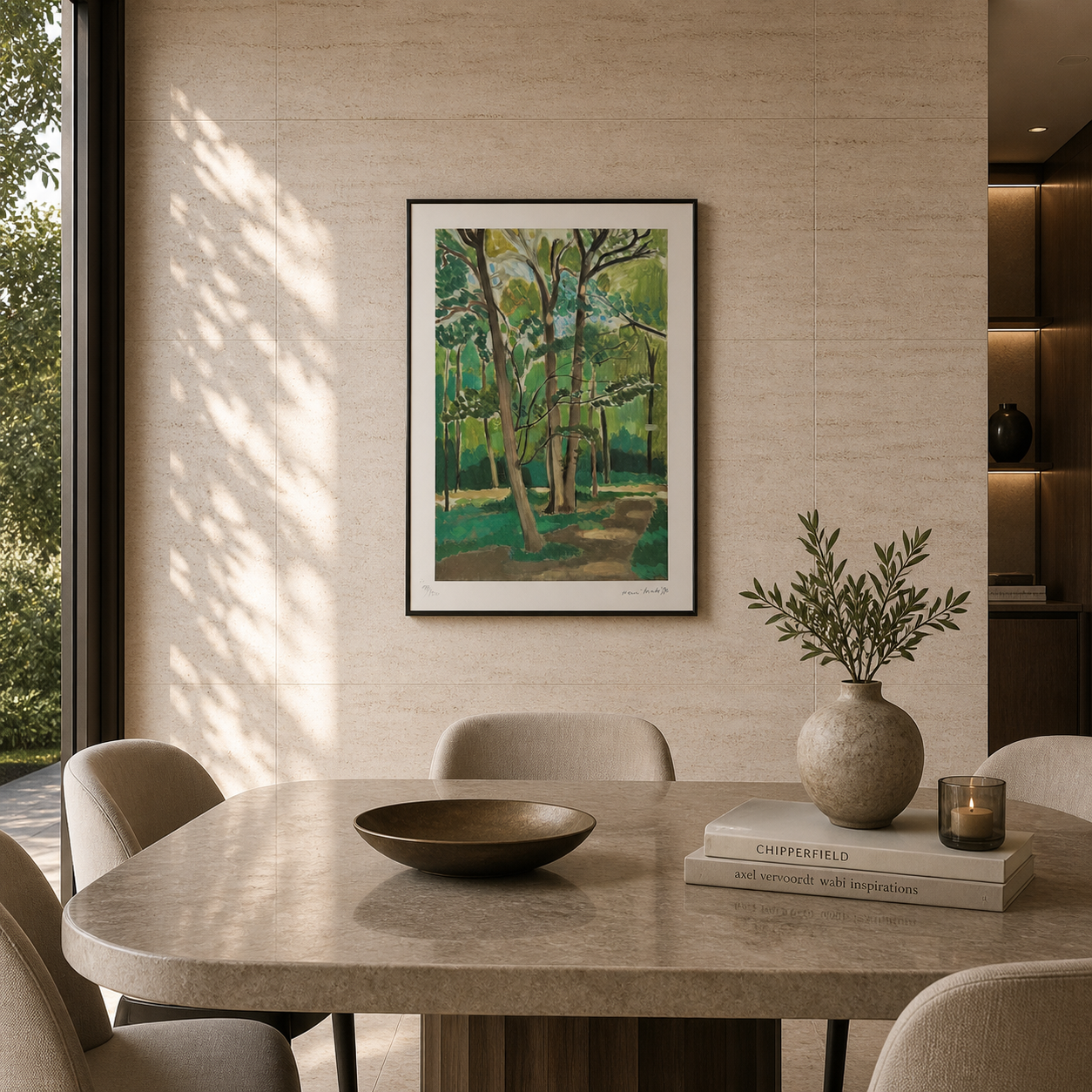 Henri Matisse Le Carrefour de Malabry Lithographie sur Arches 300gsm 42x59 cm