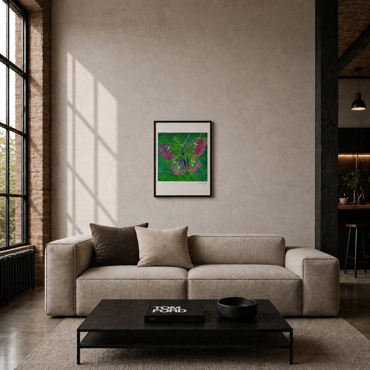 Andy Warhol Butterfly (Animals) Lithograph Arches 300gsm 42x59 cm