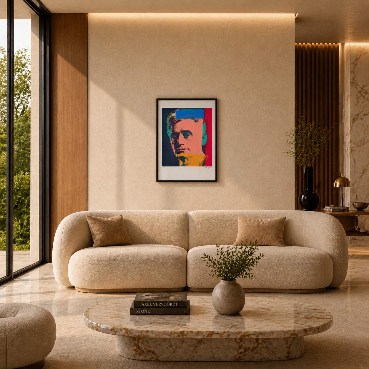 Andy Warhol – 'Louis Brandeis (Judíos)' – Edición limitada y numerada