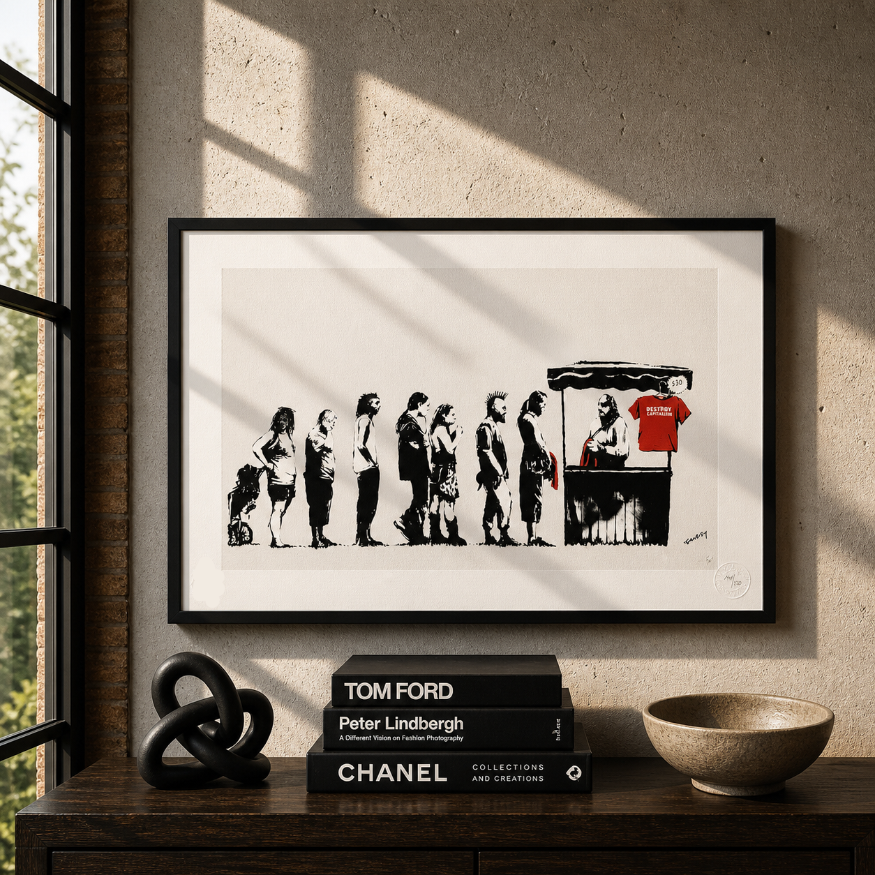 Banksy Festival Lithograph Arches 300gsm 42x59 cm
