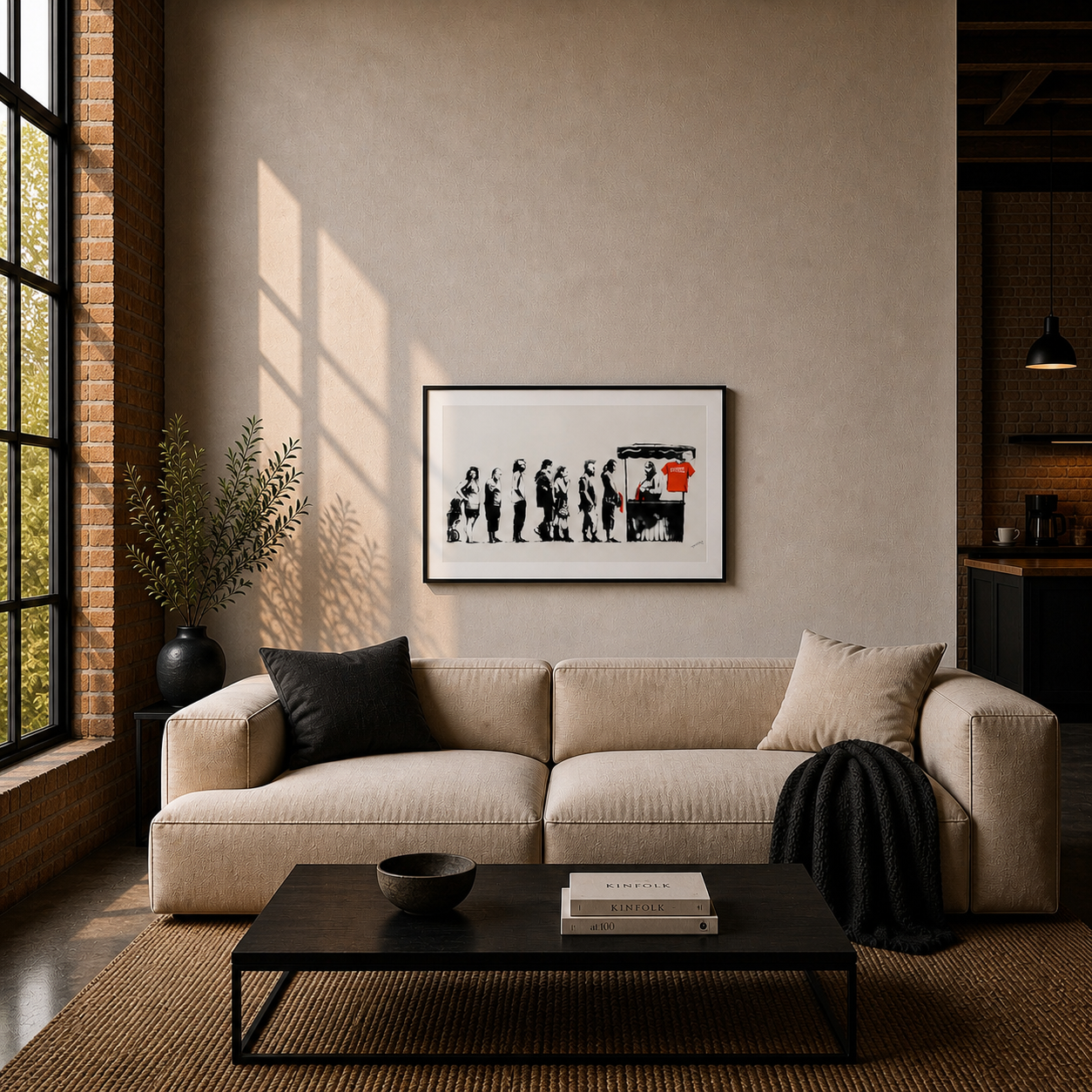 Banksy Festival Lithograph Arches 300gsm 42x59 cm