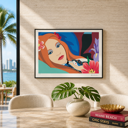 Tom Wesselmann Lulu Lithograph Arches 300gsm 42x59 cm