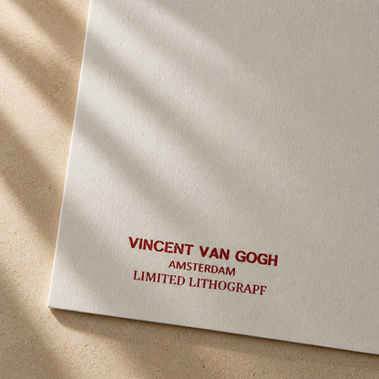 Vincent van Gogh – 'Fille en blanc' – Édition limitée et numérotée