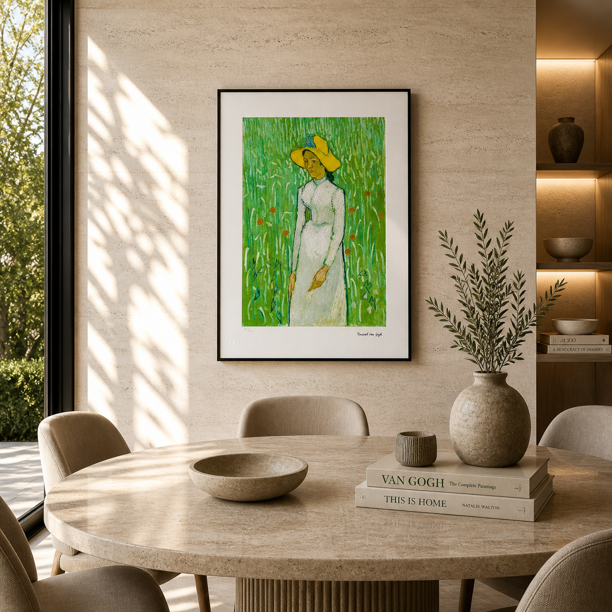 Vincent van Gogh – 'Fille en blanc' – Édition limitée et numérotée
