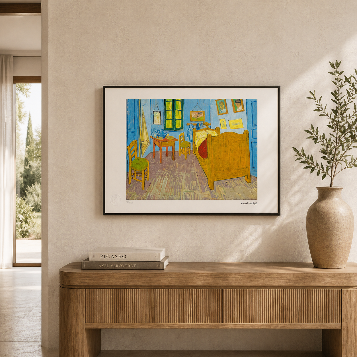 Vincent van Gogh – 'Soveværelset' – Begrænset og nummereret oplag