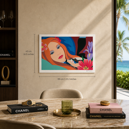 Tom Wesselmann Lulu Lithograph Arches 300gsm 42x59 cm