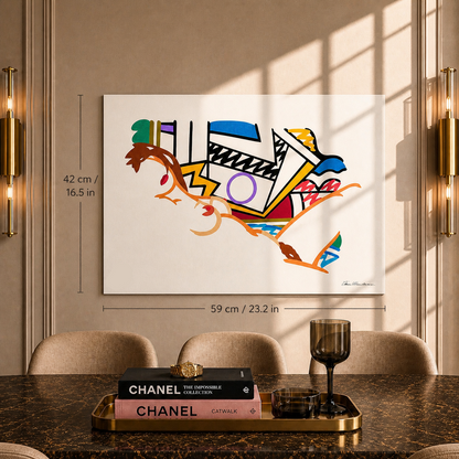 Tom Wesselmann Monica Desnuda con Lichtenstein Litografía Arcos 300gsm 42x59 cm
