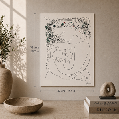 Pablo Picasso Grand Maternity 1963 Lithograph Arches 300gsm 42x59 cm