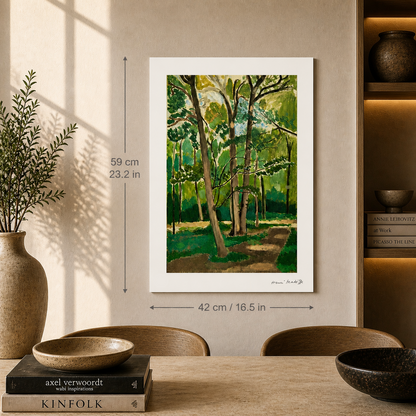 Henri Matisse Le Carrefour de Malabry Lithographie sur Arches 300gsm 42x59 cm