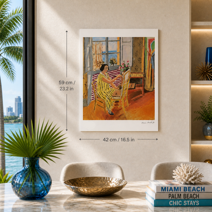 Henri Matisse La sesión de la mañana Litografía sobre papel Arches 300 g/m² 42x59 cm