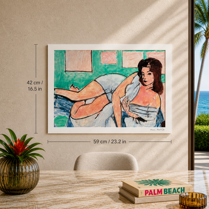 Henri Matisse Γυμνό σε μπουρνούζι Λιθογραφία σε καμάρες 300gsm 42x59 cm