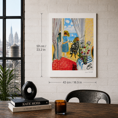 Henri Matisse As regatas de vela de Nice Litografia em arcos 300gsm 42x59 cm