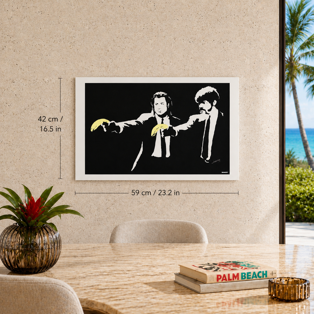 Banksy – ‘Pulp Fiction’ – Edição limitada e numerada
