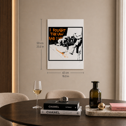 Banksy HMV Lithograph Arches 300gsm 42x59 cm