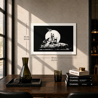 Banksy Flag Lithograph Arches 300gsm 42x59 cm