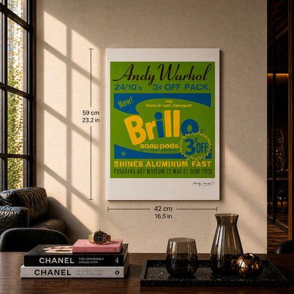 Andy Warhol Brillo Lithographie Arches 300gsm 42x59 cm