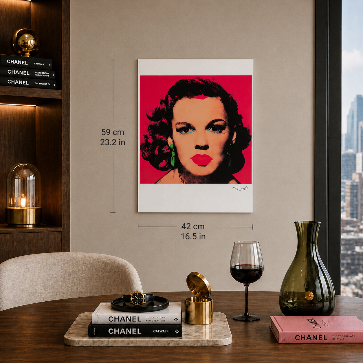 Andy Warhol – «Judy Garland» – Περιορισμένη και αριθμημένη έκδοση